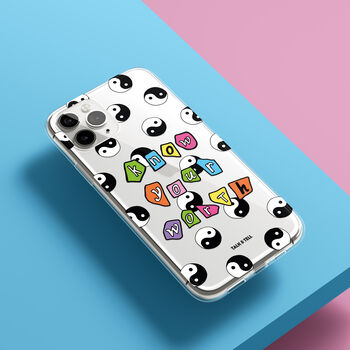 Ying Yang Know Your Worth Phone Case For iPhone, 3 of 10