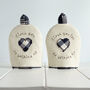 Personalised 45th, 65th Sapphire Anniversary Egg Cosies, thumbnail 4 of 8