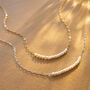 Sterling Silver Anja Personalised Pearl Necklace, thumbnail 2 of 12