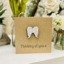 Thinking Of You Angel Loss Condolence Card, thumbnail 1 of 2