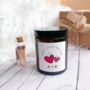 Personalised Heart And Initials Valentine’s Candle Gift, thumbnail 6 of 6