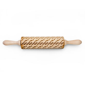 Personalised Embossing Rolling Pin, 7 of 8
