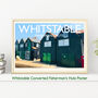 Personalised Whitstable Vintage Style Travel Poster, thumbnail 4 of 9
