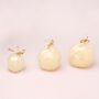 G Decor Georgia Ivory Ombre Sphere Ball Candles, thumbnail 3 of 6