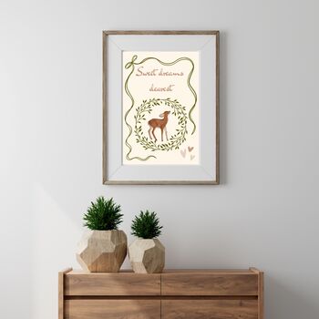 A4 Children's Print, Sweet Dreams Dearest, 2 of 5