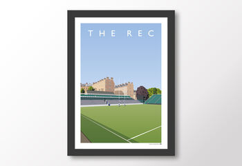 The Rec Bath Rugby Poster, 5 of 8