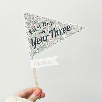 Back To School Card And Diy Pennant Flag, 2 of 7