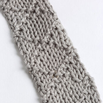 Mens Tie Duo Easy Knitting Kit, 6 of 9