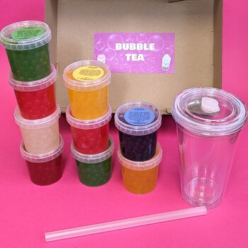 Bubble Tea Boba Box And Reusable Cup, 3 of 4