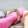Floral Wooden Napkin Rings Set, thumbnail 6 of 10