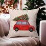 Driving Home For Christmas Cushion Cover, thumbnail 2 of 6