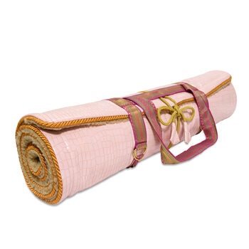Holistic Silk Yoga Rug Mat, 7 of 10