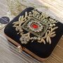 Jaipur Black Embroidered Clutch, thumbnail 1 of 5