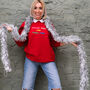 Mulled Wine And Tinsel Time Christmas Jumper, thumbnail 2 of 6