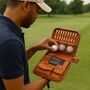 Personalised Golfer’s Accessory Gift Set – Tan Leather, thumbnail 12 of 12