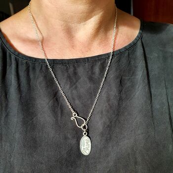 Silver Shine Charm Necklace, 3 of 3