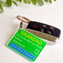 Personalised Father's Day 'Are We There Yet?' Keyring, thumbnail 2 of 2