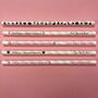 Pink And White Stripe Personalised Paper Straws, thumbnail 7 of 7