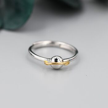 Sterling Silver Planet Ring, 5 of 12