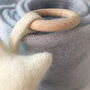Personalised New Mum Cashmere Shrug And Teether Giftset, thumbnail 8 of 12