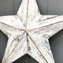 Large Wooden Decorative Star, thumbnail 3 of 3