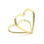 Gold Heart Place Card Holders, thumbnail 4 of 6