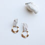 Taupe Half Moon Earrings In A Box, thumbnail 1 of 8