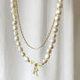 Freshwater Pearl And Daisy Personalised Necklace, thumbnail 6 of 10