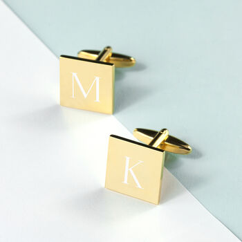 Personalised Luxury Square Cufflinks, 4 of 8