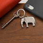 Elephant Pewter Key Ring, thumbnail 2 of 2