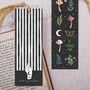 Celestial Moon Bookmark With Gold Tassel, thumbnail 2 of 2