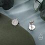 Sterling Silver Pumpkin Squash Stud Earrings, thumbnail 5 of 12