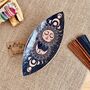 Enamelled Incense Burner Bowl Sun And Moon Design, thumbnail 6 of 7