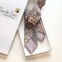 Liberty Tie/Pocket Square/Cuff Link In Pastel Pinks, thumbnail 3 of 6