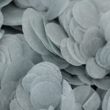 Grey Wedding Confetti | Biodegradable Paper Confetti, 4 of 6