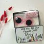 Will You Be Our Flower Girl Tin Proposal Gift, thumbnail 5 of 8