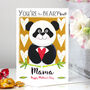 Panda Best Mummy Mother's Day Card, thumbnail 3 of 7