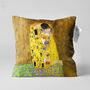 The Kiss Gustav Klimt Cushion Cover, thumbnail 1 of 8