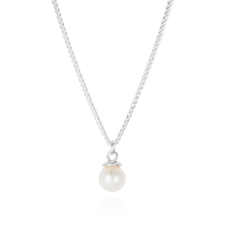 Timeless Pearl Pendant Necklace By Joy Everley | notonthehighstreet.com