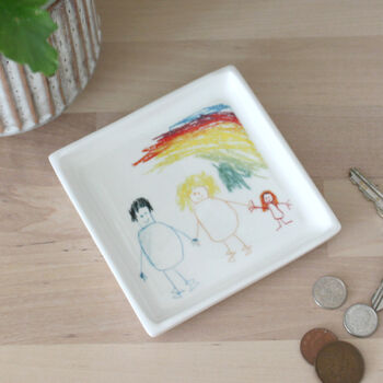 Personalised Childrens Drawing Plate, 3 of 12