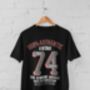 'Authentic Vintage 1974' 50th Birthday Gift T Shirt, thumbnail 3 of 7