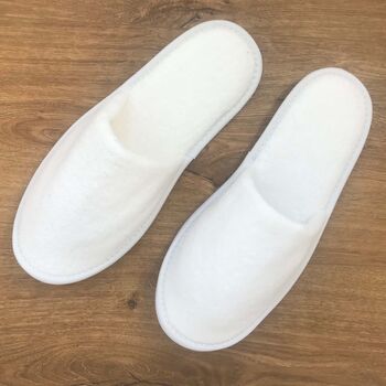 Cotton Hotel Slippers, 6 of 6
