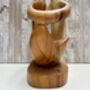 Wooden Wine Bottle Holder Home, Couple Wedding Decor, thumbnail 3 of 8