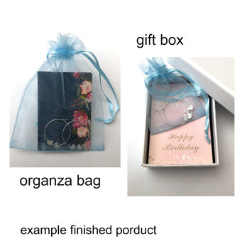 Sterling Silver Mini Textured Flower Hoop Earrings, 12 of 12