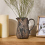 Soire Blue Floral Ceramics Collection, thumbnail 3 of 4