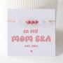 In My Mum Era, Healthy Pregnancy Crystal Cord Bracelet, Mum To Be Gifts, thumbnail 1 of 7