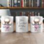 Personalised Poodle Morning Coffee Pet Dog Gift Mug, thumbnail 2 of 2