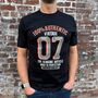'Authentic Vintage 2007' 18th Birthday Gift T Shirt, thumbnail 1 of 7