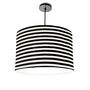 Black And White Striped Lampshade, thumbnail 5 of 8