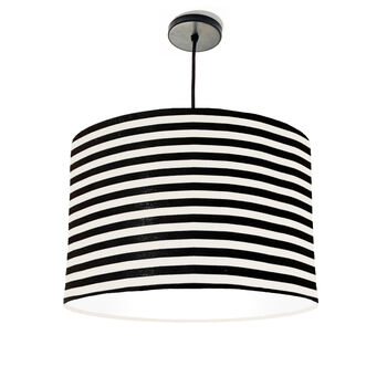 Black And White Striped Lampshade, 5 of 8